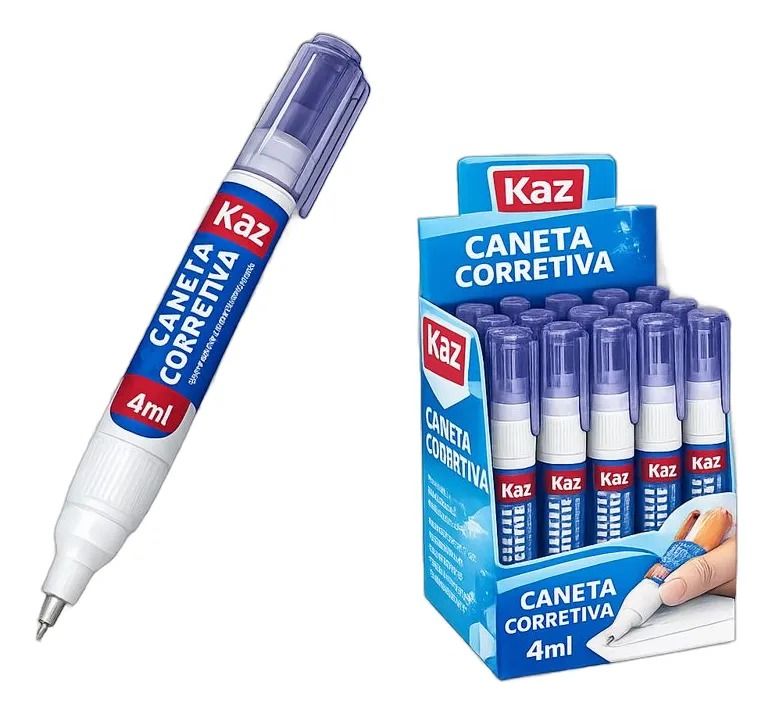 CANETA CORRETIVA KAZ 131 4ML